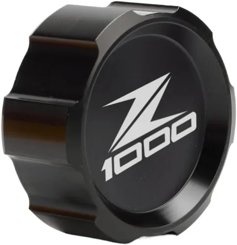 Miniatura 8 de Para KAWASAKI Z750 Z1000 Z800 Tapa de depósito de líquido de freno trasero se adapta a MT07 MT09 MT03 R1 R6 (color : MT negro)