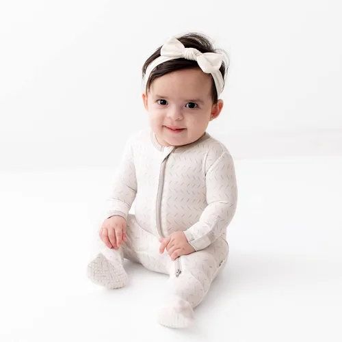 Miniatura 2 de Bamboo Little Pijama suave de bambú para bebés, cierre de cremallera, 0-24 meses
