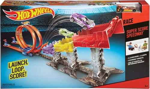 Miniatura 3 de Hot Wheels Super Score Speedway Trackset