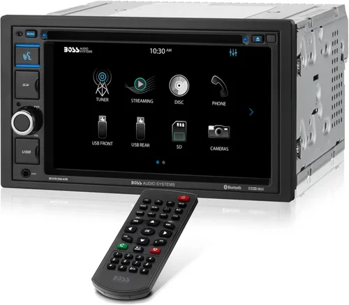 Miniatura 7 de BOSS Audio Systems BV9358B Estéreo para automóvil - CarPlay Android Auto inalámbrico, doble Din, pantalla táctil de 7 pulgadas, Bluetooth, sin