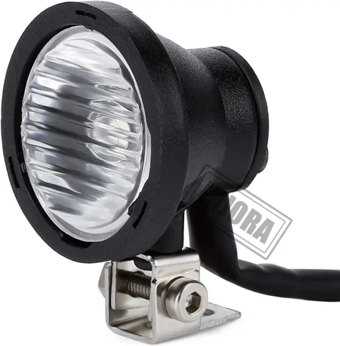 Miniatura 3 de INJORA Faros delanteros RC para coche, luces LED RC para 1:10 RC Crawler Axial TRX4 TRX6 SCX10 90046 Wraith RR10 MST Redcat (redondo)