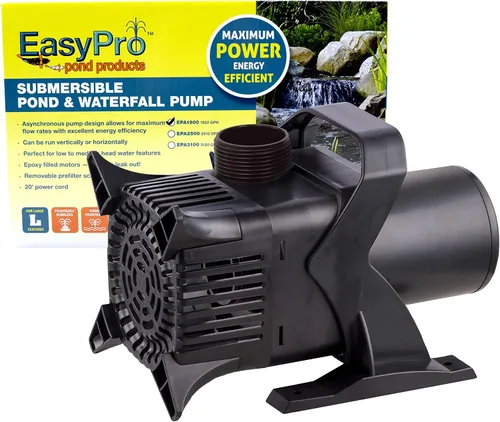 EasyPro EPA1900 Bomba sumergible asíncrona de accionamiento mag, para estanques, cascadas y arroyos | Donde se encuentran la potencia y la