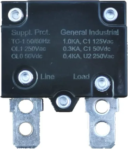 Miniatura 3 de 2 unids 5A 125/250Vac 50Vdc reinicio automático relé fusible interruptor térmico interruptor interruptor circuito protector de sobrecarga