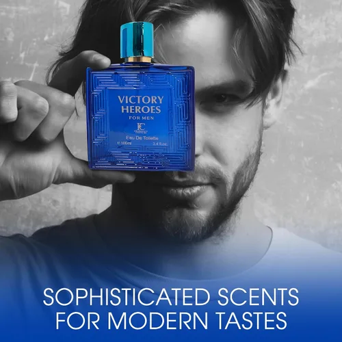 Miniatura 3 de AFLUXE Colonia para hombres Victorious Heroes & Victory Heroes Combo Eau De Toilette para hombres - Perfume con aroma fresco y romántico
