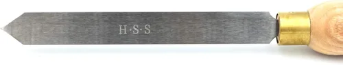 Miniatura 4 de PSI Woodworking Herramienta de separación LX420 3/4 "x 1/8" M2 HSS Cincel para torneado de madera
