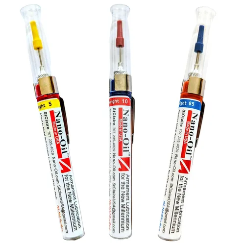 Miniatura 9 de Nano-Oil Duo: Kit Original y Grado Pesado 10+85 Peso - de St. Claire - NanoLube Concentrado Antifricción - Nano Oil para Cuchillos, Lubricante
