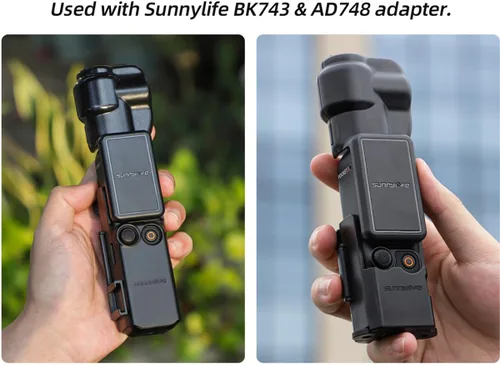 Miniatura 7 de Bolsillo 3 Lente Capucha Cubierta Gimbal Cámara Protector Parasol Cubierta para DJI OSMO Pocket 3