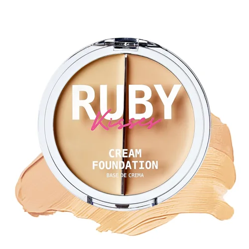 Miniatura 21 de Ruby Kisses 3D Face Creator Base y Corrector en Crema, 12 Horas de Larga Duración, Cobertura Media a Completa, No Graso, Ideal para Maquillaje y 1-7