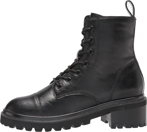 Miniatura 8 de The Drop Sparta - Botas de combate con cordones y suela gruesa para mujer