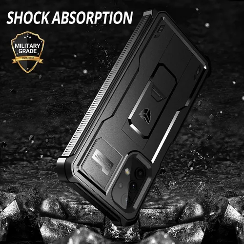 Miniatura 8 de Dexnor Funda para Samsung Galaxy A32 5G, [Protector de pantalla y soporte integrados] Protección de grado militar resistente a prueba de golpes