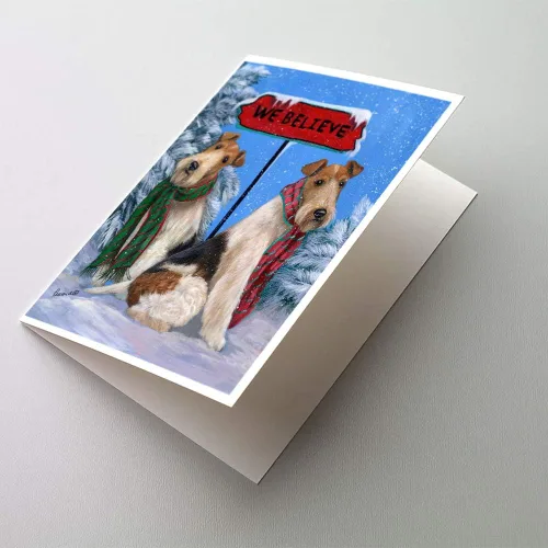 Miniatura 32 de Caroline's Treasures PPP3013GCA7P - Tarjetas de felicitación y sobres para mascotas de Basset Hound Teacher, paquete de 8 tarjetas en blanco