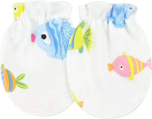 Miniatura 3 de Guantes de algodón para recién nacido, guantes de algodón para niños y niñas