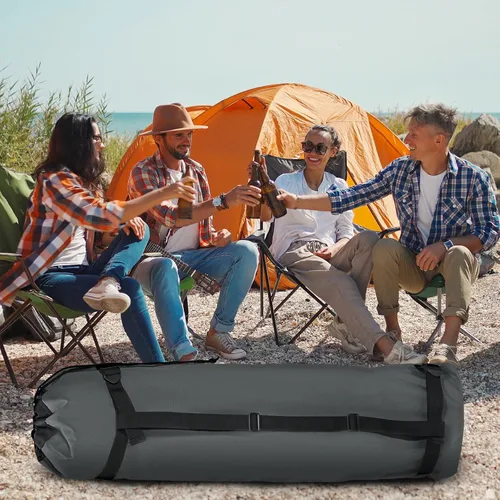 Miniatura 7 de PATIKIL Bolsa de repuesto para silla de campamento de 47 pulgadas, bolsa plegable para silla de campamento 900D, bolsa de transporte Oxford de boca