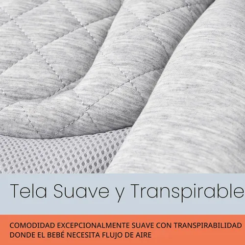 Miniatura 6 de Ergobaby Evolve Hamaca 3 en 1, Asiento Hamaca para Bebé Ajustable de Múltiples Posiciones, Se Adapta de Recién Nacido a Niño Pequeño, Carbón
