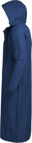 Miniatura 3 de COOFANDY Chaqueta impermeable para hombre con capucha impermeable ligera activa larga