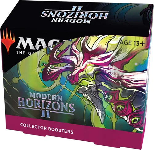 Miniatura 2 de Magic: The Gathering Modern Horizons 2 - Caja de refuerzo para coleccionista, 12 paquetes (180 cartas mágicas)