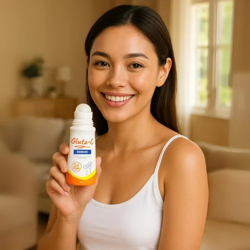 Miniatura 7 de Gluta-C Desodorante Roll On Hidratación Nutritiva Suave Revitalizante Textura Flexible Brillo Saludable Cuidado de la Piel Equilibrado Suave