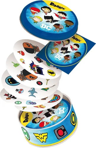 Asmodee Juego de cartas Dobble DC Universe