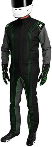 Miniatura 19 de K1 Race Gear CIK/FIA traje de competición de go kart, nivel 2, aprobado, 5XS, Anaranjado