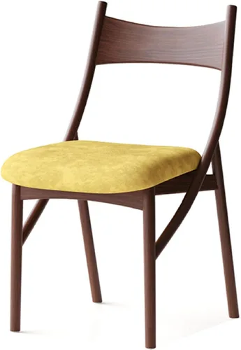 Miniatura 9 de Sillas de comedor de madera, sillas de comedor, silla de cocina, silla lateral de cocina con respaldo alto con paquete suave para salas de estar