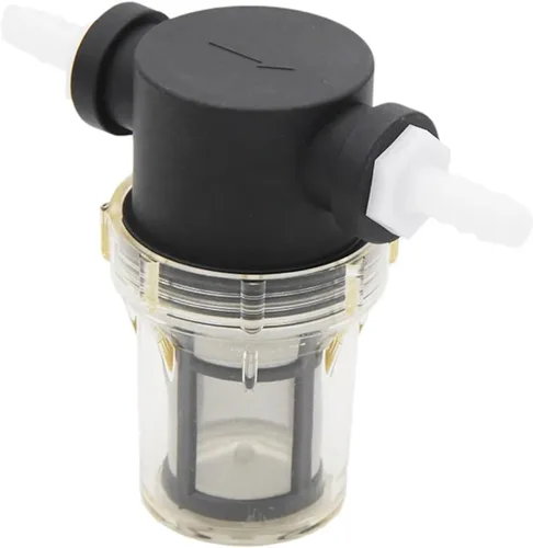 Miniatura 8 de Inline Filter For Home Brewing 150 Micron 100 Mesh Water & Beer Filtering joyful(C 6mm Hose Barb)