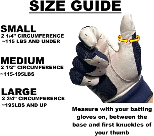 Miniatura 6 de ThumbPRO Protector de pulgar de béisbol – Ayuda de bateo y potenciador de agarre – Reduce el dolor, mejora el swing – para béisbol y sóftbol – Todos