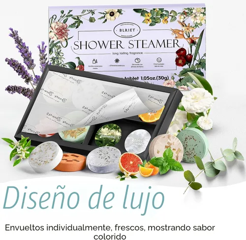 Miniatura 3 de Vaporizadores de Ducha Aromaterapia Blriet, Relleno de Calcetas para Mujeres, Adolescentes, Esposa y Ella, Regalos de Navidad para Mujeres y Mamá