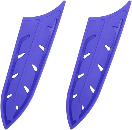 Miniatura 17 de XYJ Juego de 2 fundas de seguridad para cuchillos de seguridad, protector de bordes para cuchillos, funda universal para cuchillos, protector