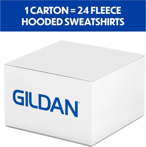 Miniatura 10 de Gildan Sudadera con capucha y cremallera completa para hombre