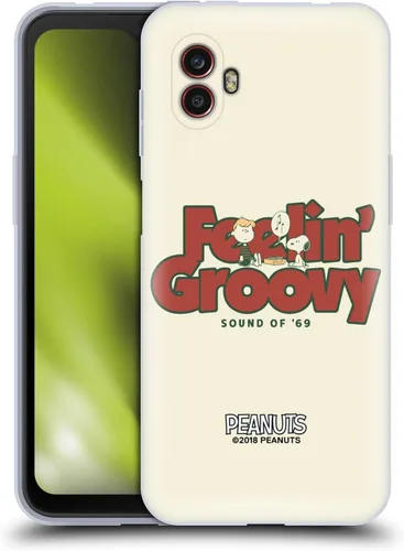 Miniatura 182 de Head Case Designs Funda de gel Woodstock 50th con licencia oficial de Peanuts Snoopy Guitar 1969 [protección de grado militar] compatible