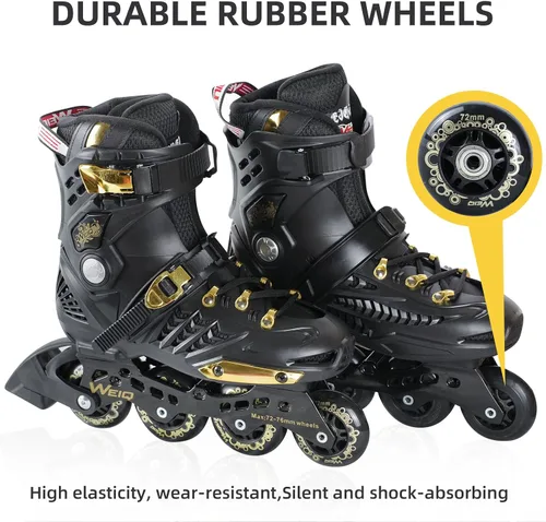 Miniatura 5 de Patines en línea para mujeres y hombres, patines profesionales de fitness para adultos, patines de velocidad en línea de alto rendimiento