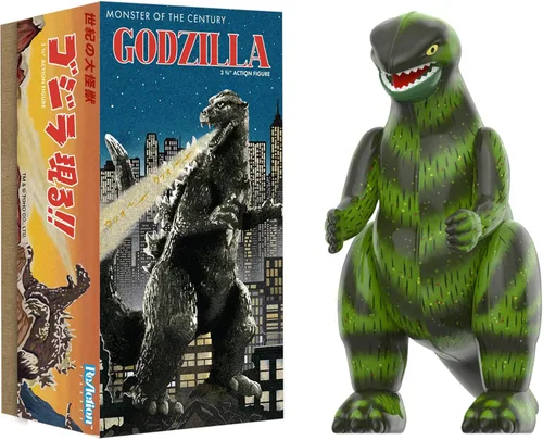 Miniatura 8 de Super7 Figura de reacción Toho Godzilla '89 (Festival de flor de cerezo) – Figura de acción de Toho Godzilla de 3.75 pulgadas – Coleccionables