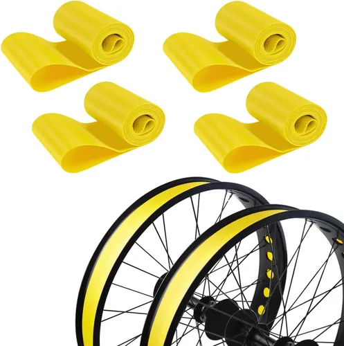 ADDMOTOR Cinta de llanta para llantas de 20 pulgadas, forro de neumático grueso de PVC, protector de cojín de tubo interior anti pinchazos para