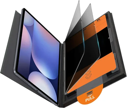 OMOTON Paquete de 2 protectores de pantalla de privacidad para Samsung Galaxy Tab S10 Plus/S9 FE Plus/S9 Plus/S8+/ S7 FE/ S7+ (12.4 pulgadas),
