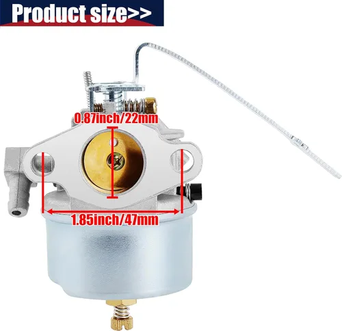 Miniatura 3 de Carburador compatible con motor Tecumseh 631921 631070 631070A 631074 631245 631820 632284 H25 H30 H35 H40
