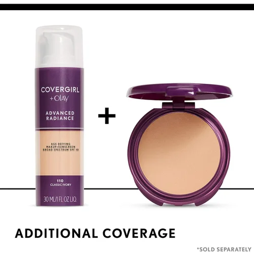 Miniatura 6 de COVERGIRL Advanced Radiance - Maquillaje de base que desafía la edad, beige pulido, 1 onza (el embalaje puede variar)