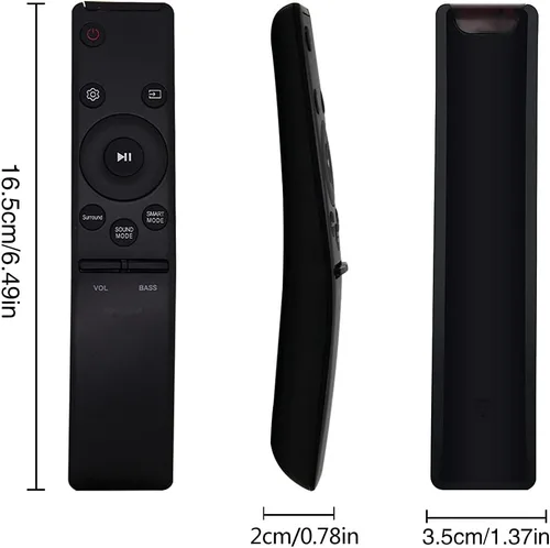 Miniatura 5 de Remoto de barra de sonido Samsung de repuesto para sistema de cine en casa Samsung HW-T450 HW-T510 HW-T550 HW-Q60T HW-T510 HW-M450 HW-M430/ZA