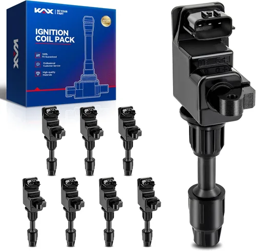 Miniatura 10 de Bobina de encendido KAX UF667 Paquete de 6 - Compatible con 328i, X5, X1, 335i, 325i, 528i, X3, Cooper, 535i, 320i, 530i, 750Li, 328xi, Z4, 525i