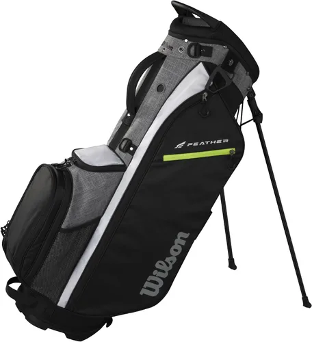 Miniatura 12 de Wilson Bolsa de Carrito de Golf Feather - Negro/Gris/Rojo