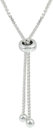 Miniatura 3 de Sterling Silver Genuine, Created, or Simulated Princess-cut 3mm Bolo Pull-string Adjustable Tennis Bracelet for Stacking