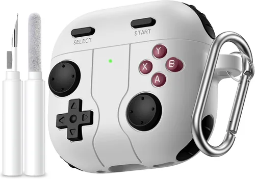 Miniatura 14 de Getino Funda de Juego para Estuche de AirPods Pro 3 2025, Cubierta de Silicona a Prueba de Golpes para Apple AirPods Pro 3 – con Kit de Limpieza