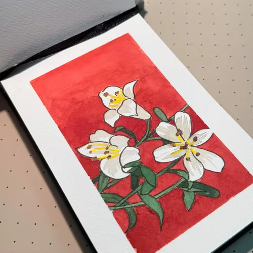 Miniatura 6 de Diario de acuarela, 42 hojas de 84 páginas, 140 libras, 300 GSM, papel de algodón, prensa en frío, cuadernos de bocetos de papel de acuarela