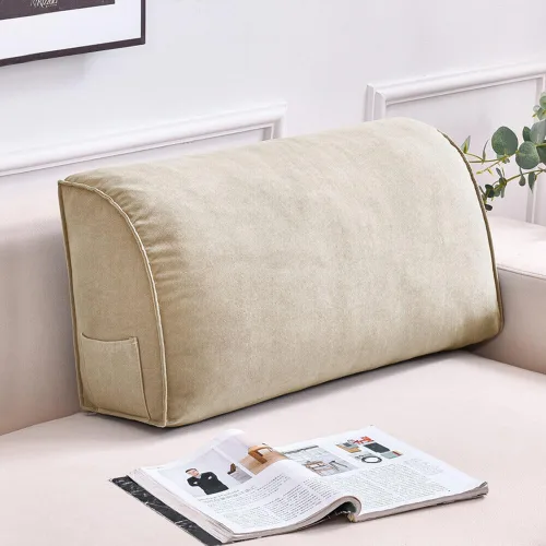 Miniatura 9 de Almohada decorativa para sofá, cojín de respaldo con funda de almohada extraíble para sala de estar, cabecero, almohada de lectura para cama, Aqua
