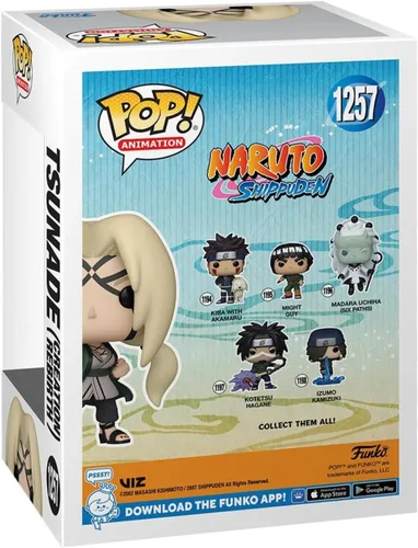 Miniatura 4 de Funko Pop! Animation - Naruto Shippuden: Tsunade Senju (Creation Rebirth) #1257 - Figura de vinilo exclusiva de edición especial de 4 pulgadas
