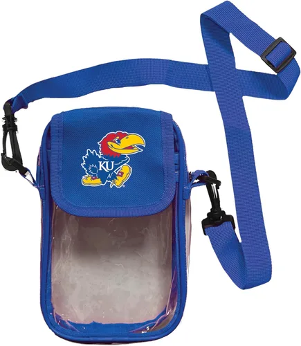Miniatura 12 de Mini bolsa para estadio – Bolsa cruzada transparente compacta de 7.5 pulgadas – Juegos, graduaciones, conciertos – Aprobado por la NCAA de seguridad