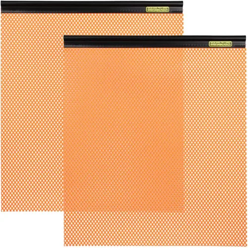 Miniatura 12 de Productos de advertencia de gran tamaño - Bandera de repuesto de montaje rápido naranja 18" x 18