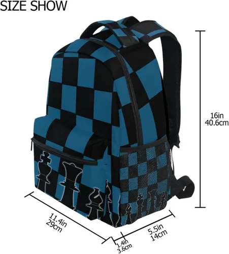 Miniatura 2 de Mochila Viaje Senderismo Camping Escuela Portátil Bolsa, Patrón múltiple 9, Mochilas Daypack