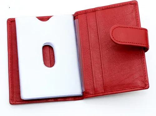 Miniatura 5 de STARHIDE Soft Genuine Leather Compact Credit Debit Card Holder Case with Removable Plastic Sleeves 210