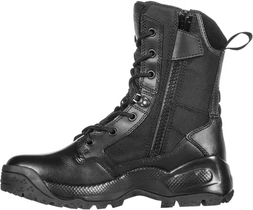 Miniatura 3 de 511 ATAC 20 - Botas de combate militares tácticas con cremallera lateral de 8 pulgadas estilo 12403 color negro