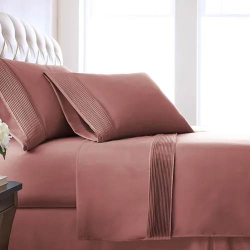 Miniatura 23 de Southshore Fine Linens®, juego de ropa de cama con bolsillo profundo, Microfibra, Negro, gemelo